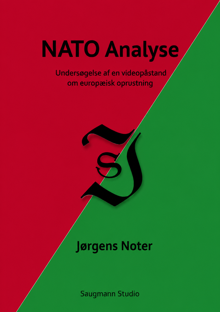 Forside til e-bogen NATO Analyse af Jørgen Saugmann.